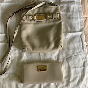 MK bag and wallet